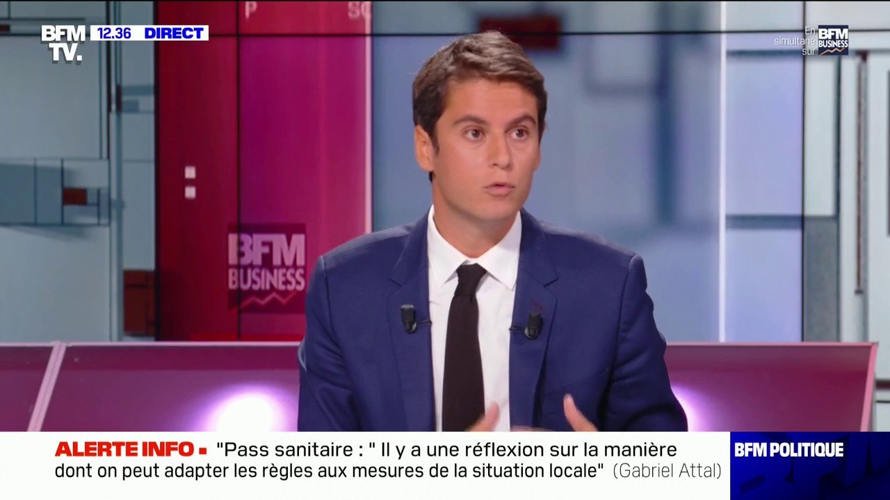 Gabriel Attal (@GabrielAttal): "À la fin du qui...
