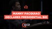 Rappler Recap: Manny Pacquiao declares presidential bid