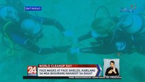 Face masks at face shields, kabilang sa mga basurang nahakot sa dagat | 24 Oras Weekend