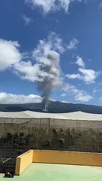 Entra en erupción la Cumbre Vieja de La Palma
