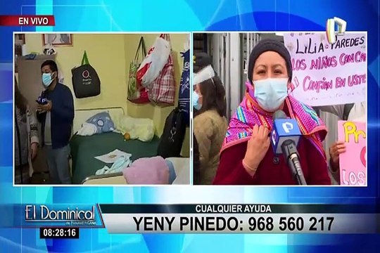 Madre pide ayuda para tratamiento y medicinas de su hijo con cáncer