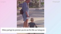 Hillary (Mamans & Célèbres) : Maman fière, elle partage un moment important de son fils Milo
