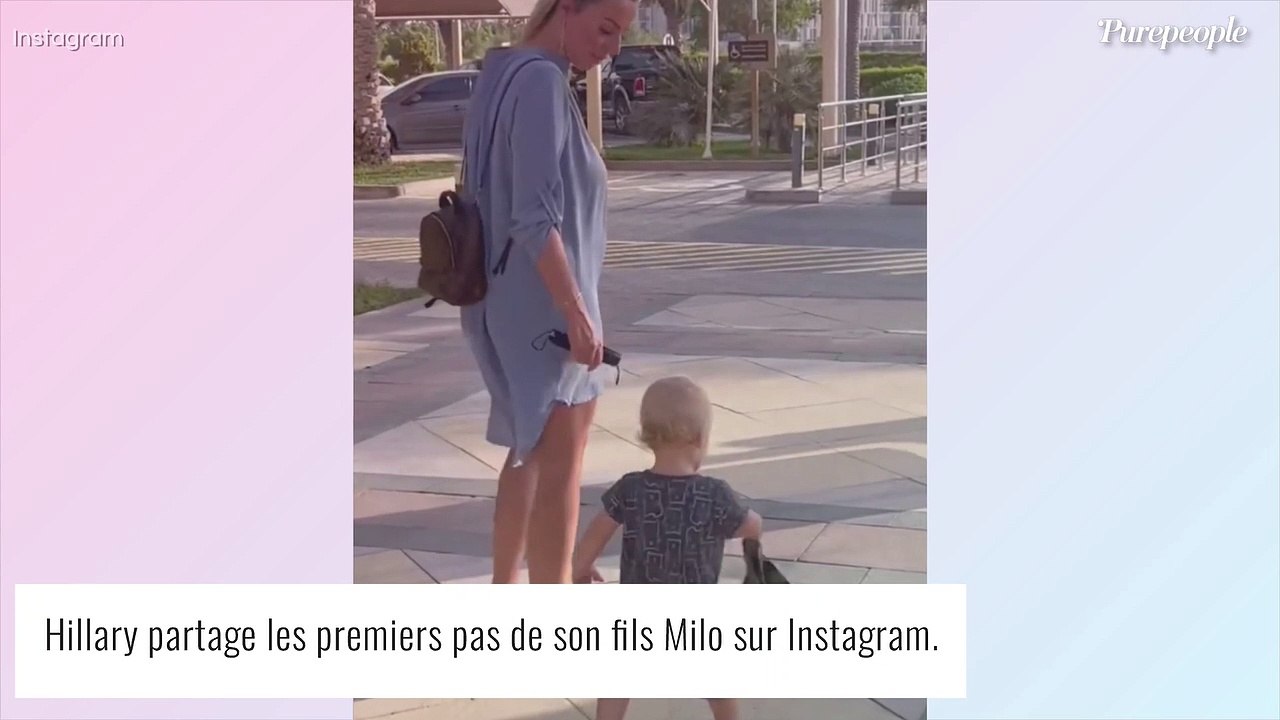 Hillary (Mamans & Célèbres) : Maman fière, elle partage un moment important de son fils Milo