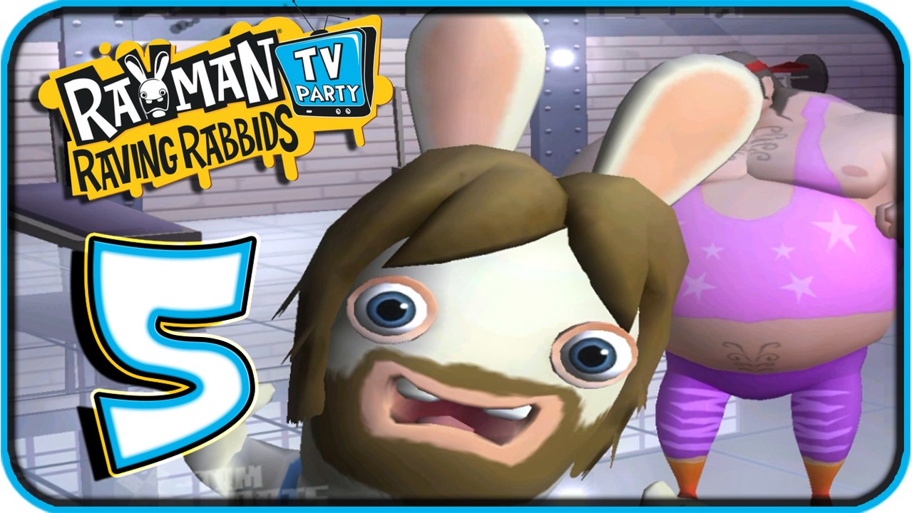 Rayman Raving Rabbids TV Party Walkthrough Part 5 (Wii) No Commentary
