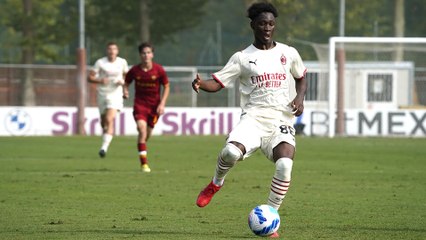 Скачать видео: Milan-Roma, Primavera 1 2021/22: la partita