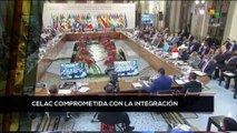 teleSUR Noticias 11:30 19-09: CELAC comprometida con la integración