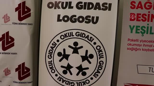 Türk Böbrek Vakfı Başkanı Erk, okul gıdası logosu nu anlattı