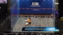 وزير الرياضة يهنئ علي فرج ونوران جوهر لفوزهما ببطولة مصر الدولية المفتوحة للإسكواش