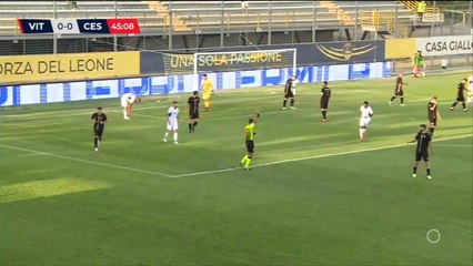 Viterbese 0-1 Cesena - Sintesi 19/09/2021