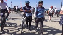 Şamran Kanalı çevresinde bisiklet festivali
