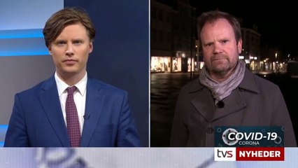 Download Video: Claus Andersen er sammen med Betina Bendix i Horsens om COVID-19 situationen på TV SYD * 17 Marts 2020 * TV SYD * TV2 Danmark