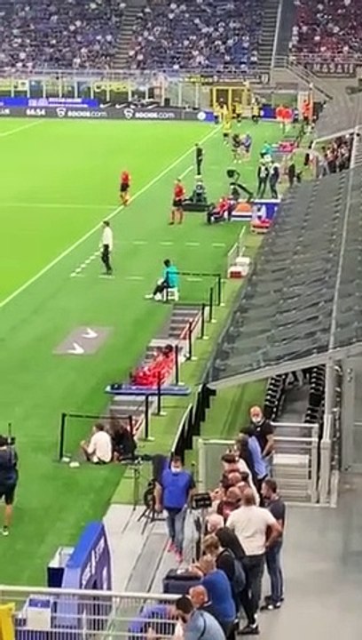 Džeko gol - pogled sa tribina