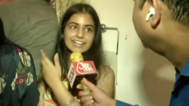 How Channi's family and relatives celebrating at residence?