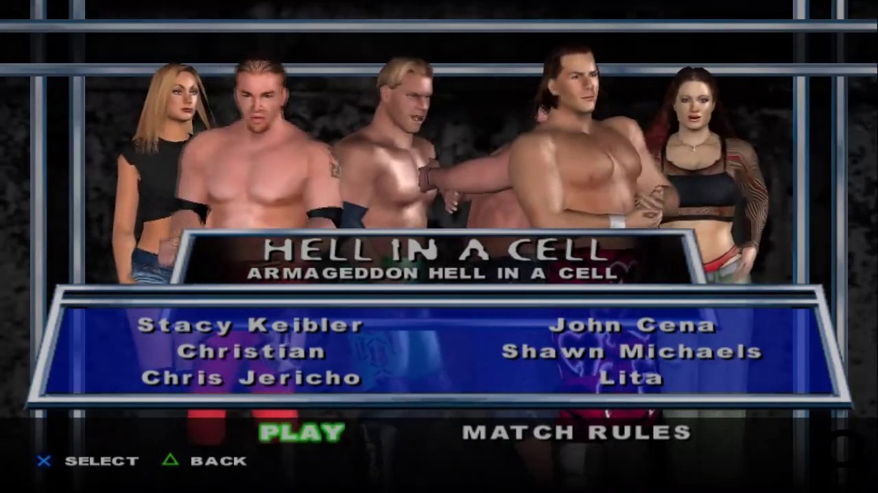 HCTP Stacy Keibler vs Christian vs Chris Jericho vs John Cena vs Shawn Michaels vs Lita