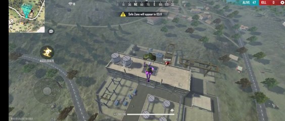 Free fire game classic air drop 101 Dimond pet with skin new