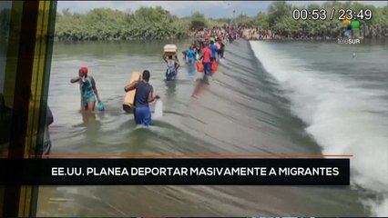 Download Video: teleSUR Noticias 14:30 19-09: EE.UU. planea deportación masiva de migrantes Haitianos