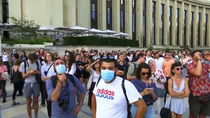 Эйфель - Трокадеро: путь по прямой