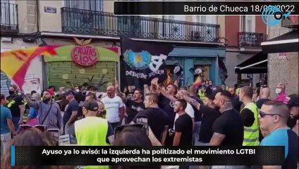 Ayuso ya lo avisó: la izquierda ha politizado el movimiento LGTBI que aprovechan los extremistas