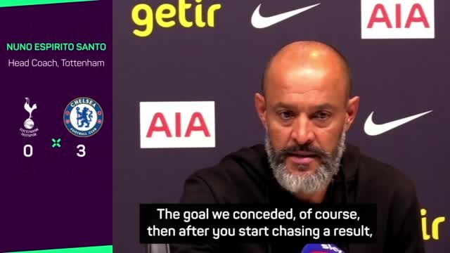'Chelsea's opener from the corner was the turning point' - Nuno Espirito Santo