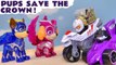 Paw Patrol Moto Pups Wildcat Crown Rescue with Paw Patrol Toys and the Funny Funlings in this Family Friendly Stop Motion Animation Video for Kids by Kid Friendly Family Channel Toy Trains 4U