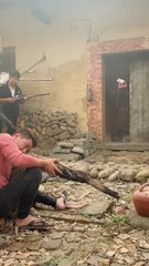 How To Make Machine Gun From Bamboo - #shorts