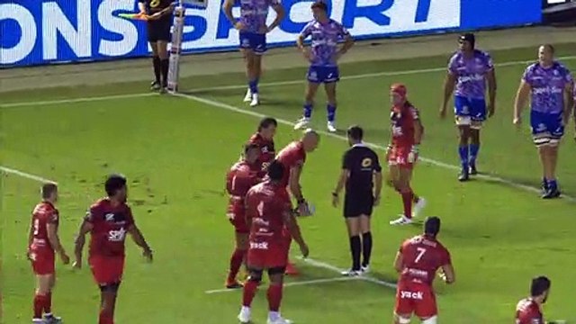 TOP 14 - Essai de Sergio Parisse (RCT) - RC Toulon - Stade Français - J03 - Saison 2021/2022