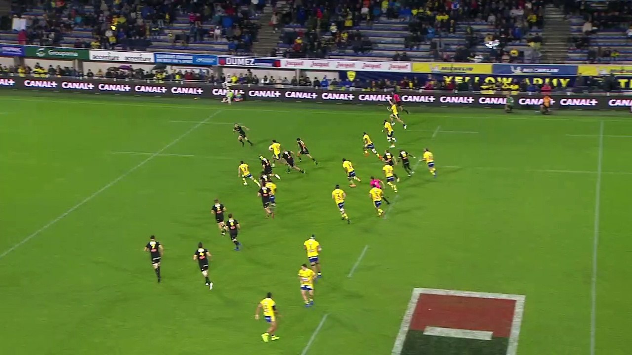 TOP 14 - Essai de Tani Vili (ASM) - ASM Clermont - Stade Rochelais - J03 - Saison 2021/2022