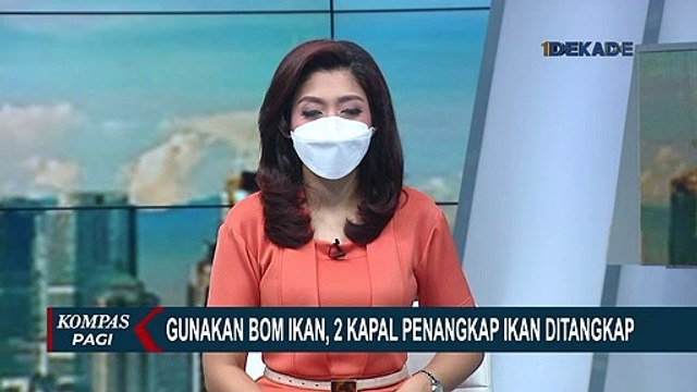 Gunakan Bom Ikan di Perairan Selayar, 2 Kapal Nelayan Diamankan Petugas KKP