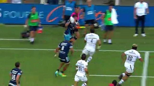 TOP 14 - Essai de Martin DOAN (MHR) - Montpellier Hérault Rugby - Stade Toulousain - J03 - Saison 2021/2022