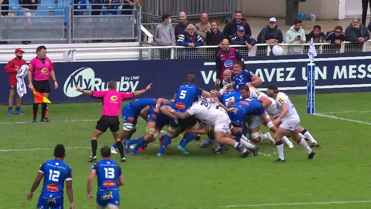 TOP 14 - Essai De Santiago ARATA (CO) - Castres Olympique - Union ...