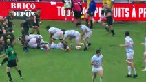 TOP 14 - Essai de Juan IMHOFF (R92) - Biarritz Olympique - Racing 92 - J03 - Saison 2021/2022