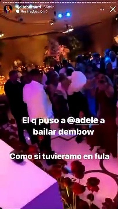 Adele y LeBron James bailaron dembow