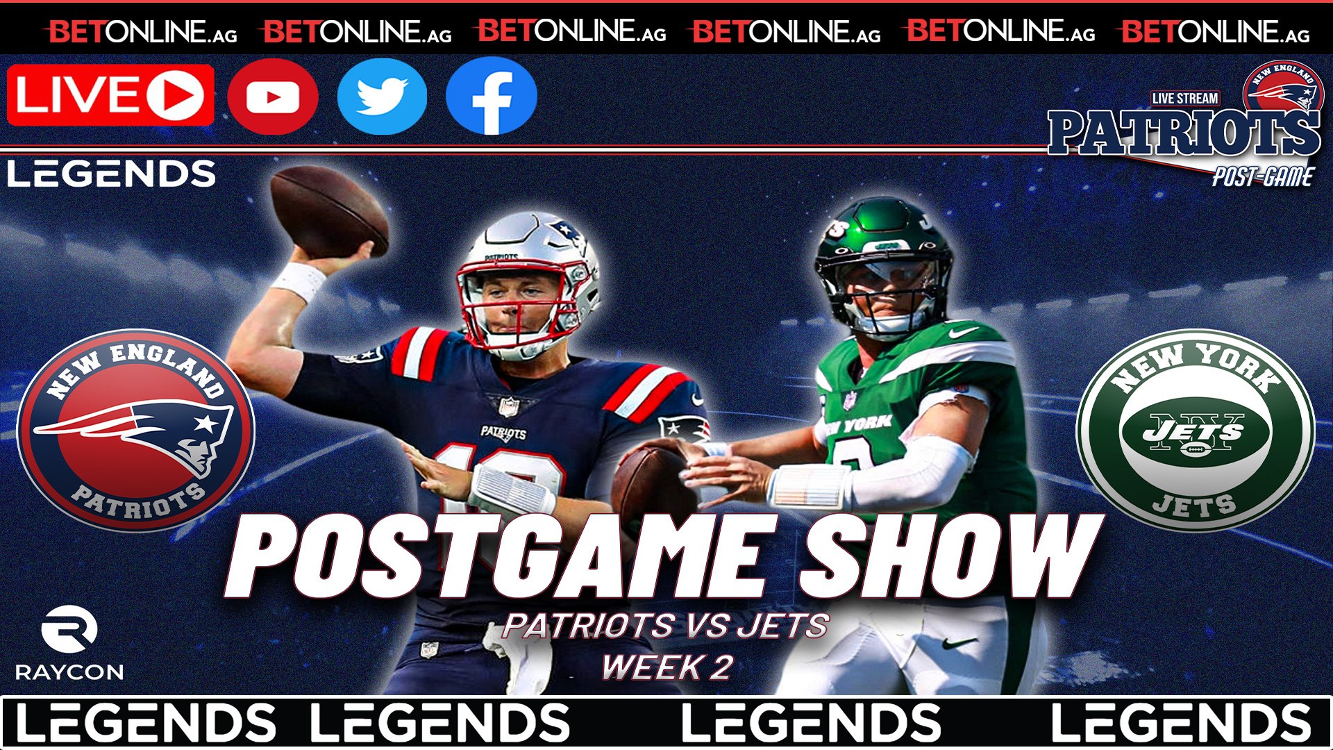 Patriots vs Jets POSTGAME Show w/ Evan Lazar - video Dailymotion