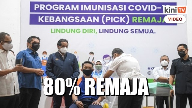 KKM sasar 80% remaja lengkap dos vaksin menjelang Jan 2022 - KJ