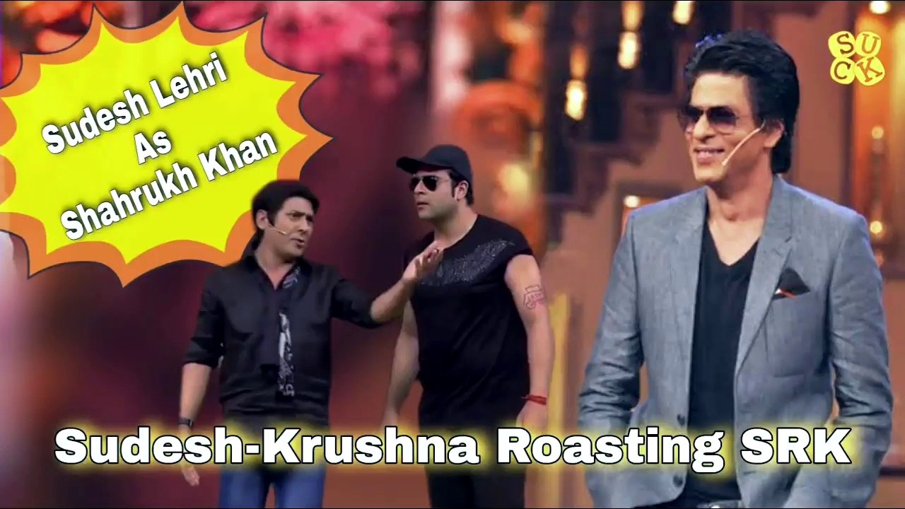 Sudesh as Shahrukh Khan | Roasting Shahrukh Khan | Comedy Nights Bachao