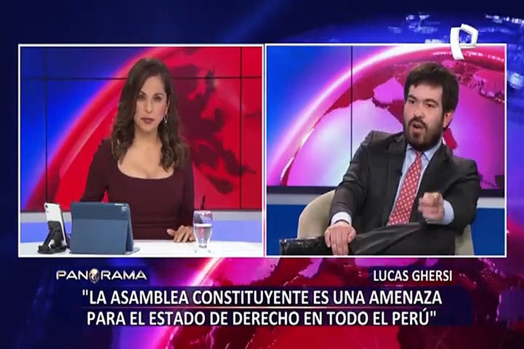 Ghersi: “La Asamblea Constituyente es una amenaza para el estado de derecho en todo el Perú”