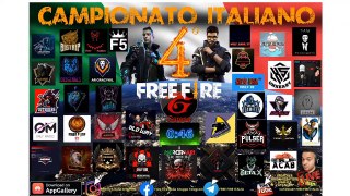 3° gruppo - giornata 1_12  ... 4° CAMPIONATO FREE FIRE ITA