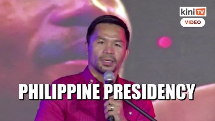 Boxer Manny Pacquiao to run for Philippine presidency