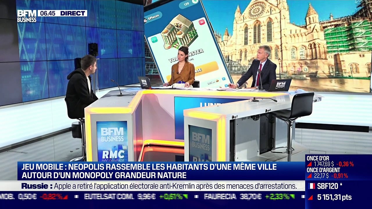 Ben Kaltenbaek (Neopolis Game): La start-up Neopolis souhaite transformer les villes en plateaux de jeu géants - 20/09