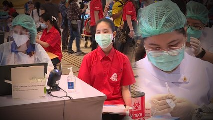 ราชวิทยาลัยจุฬาภรณ์ฉีดวัคซีนในเด็ก อายุ 12-18 ปี วันแรก