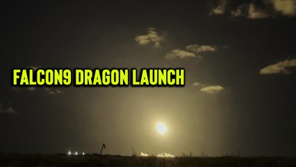 'Sensational footage of SpaceX's inaugural all-civilian mission taking flight'