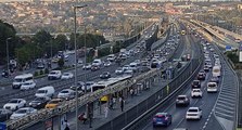 Haftanın ilk iş gününde trafik yoğunluğu