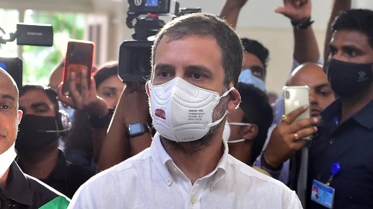 Political means of Rahul's presence at Channi's swearing-in