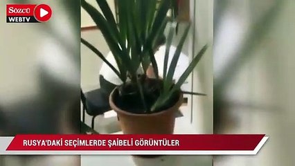 Rusya'daki seçimlerde şaibeli görüntüler