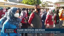 World Cleanup Day DLH Bersama Masyarakat Bersih-bersih