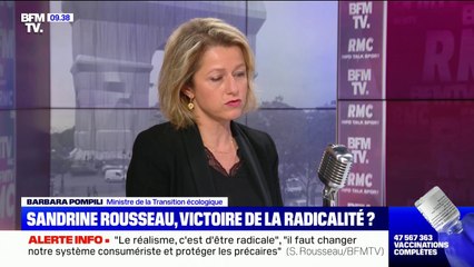 "Ce que fait Barbara Pompili est dangereux": Sandrine Rousseau répond Barbara Pompili qui lui reproche de manque de réalisme