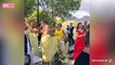 La exestilista de Cámbiame Cristina Rodríguez celebra al ritmo de 'Vivo cantando' su boda con Raúl García