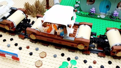 Build A Lego Train with the Lego set 21316 Flintstone