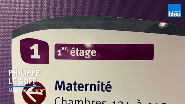 Menaces de fermeture sur la chirurgie et la maternité de l'hôpital de Guingamp : L'hypothèse a été évoquée selon Philippe Le Goff, maire (PS) de Guingamp