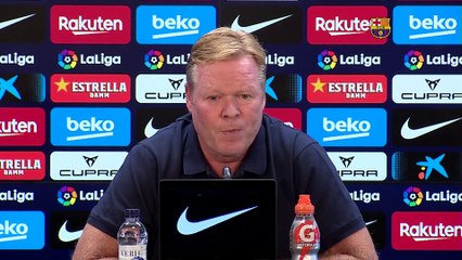 Koeman : "Je n'ai aucune crainte pour mon avenir"